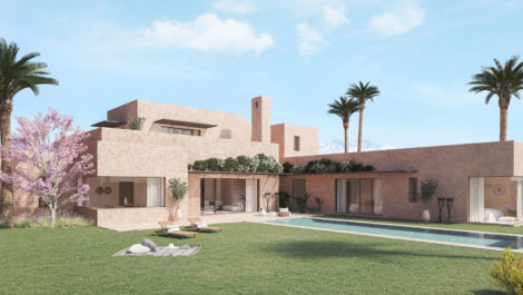 Stunning villas on a golf course, 15 mn from Marrakech