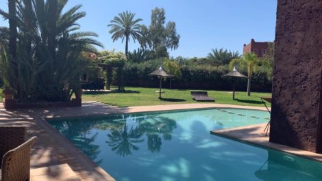 Superbe villa à quinze minutes du centre-ville de Marrakech