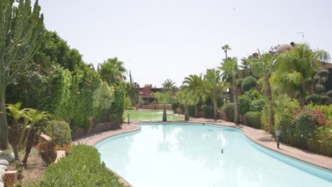 Beautiful four bedroom villa eight kilometers from the center of Marrakech