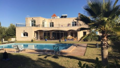 Très belle villa titrée située dans l’arrière pays d’Essaouira