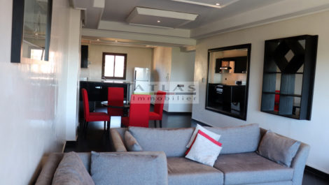 Furnished apartments for rent in a very well placed residence