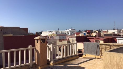 Essaouira: Very nice terrace apartment for sale