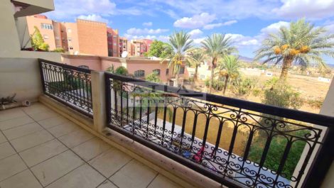 Two bedroom apartment, bright, route de Casablanca