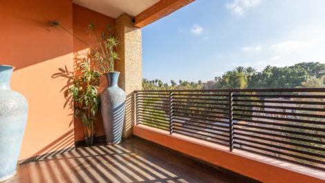 Marrakech; Magnificent apartment with splendid view of the Majorelle gardens