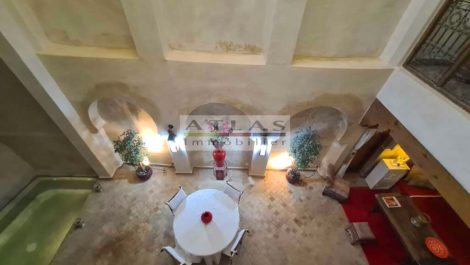 Marrakech : Riad très sympa et parfaitement entretenu – Bassin, belle terrasse