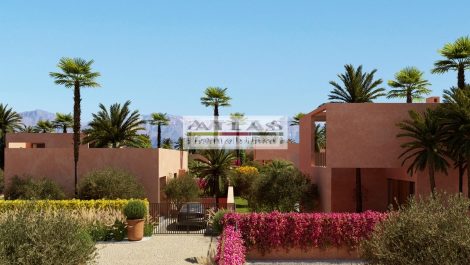 Route de l’Ourika, kilomètre 13 : Magnifiques villas à la vente