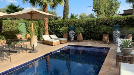 Marrakech : Magnifique villa à quinze minutes du centre-ville