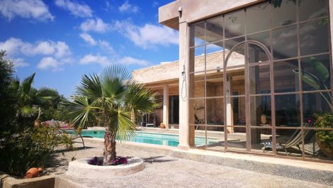 Essaouira : Villa sur 2600 m², beau jardin, piscine