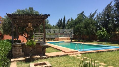 Essaouira : Belle villa avec piscine et hammam