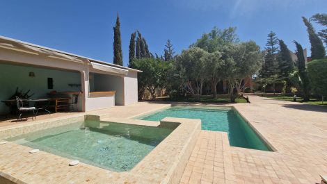 Essaouira : Belle villa titrée avec VNA. Piscine, Pool-House, Hammam