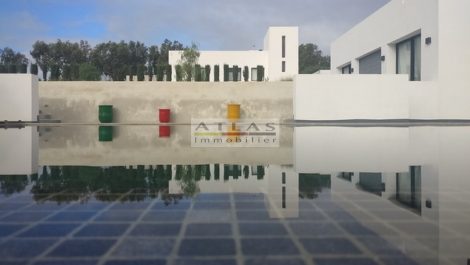 Très belle villa d’architecte située à 10 kilomètres d’Essaouira, bungalows invités