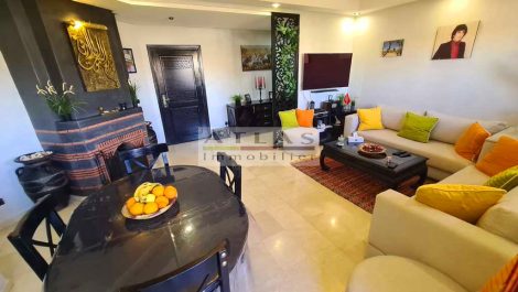Marrakech : Appartement deux chambres avec terrasse à proximité de la Palmeraie