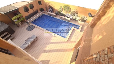 Marrakech: Villa located a few minutes from the Carrefour supermarket