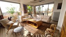 Dandy-chic apartment on the top floor, huge terrace and panoramic view