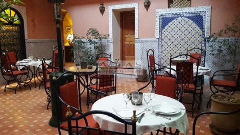 Marrakech : Riad exploité en restaurant depuis plus de 20 ans !