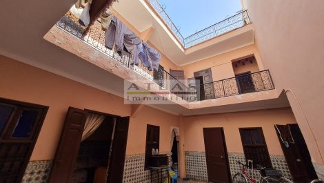 Marrakech: Very good opportunity on a Riad to renovate