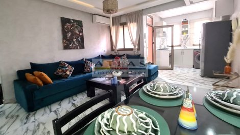 Marrakech : Appartement deux chambres à louer à Victor Hugo