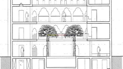 Marrakech : Building land in the medina – titled on 187 m²