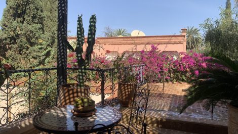 Marrakech : Villa riad sur le circuit de la Palmeraie