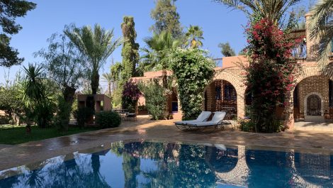 Marrakech : Country house full of charm 15 km from Marrakech
