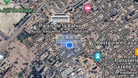 Marrakech : Charmant Riad en Statut Melkia au Cœur d’un Quartier Touristique