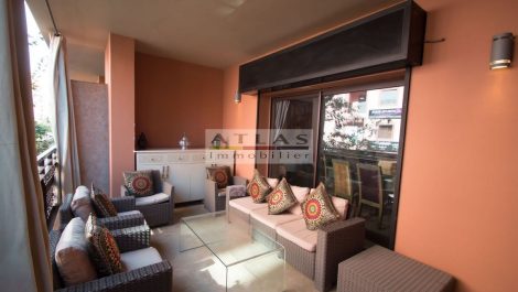 Marrakech – Carré Eden: Superb furnished rental apartment of 90 m²
