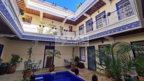 Marrakech: Titled riad with nine rooms – District no. 1