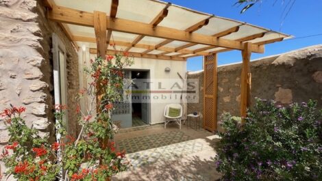 Villa en Pierre Vendue à 20 min d’Essaouira – Un Bien de Charme Cédé Rapidement par Notre Agence