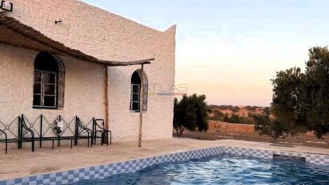 Villa on 7500 m² of Land with Pool and Nature Views – Rural Zone near Essaouira