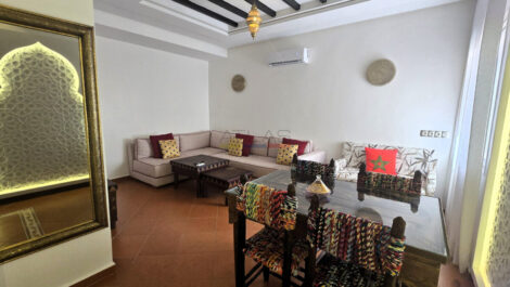 A louer : Superbe appartement meublé avec piscine et parking souterrain à Marrakech
